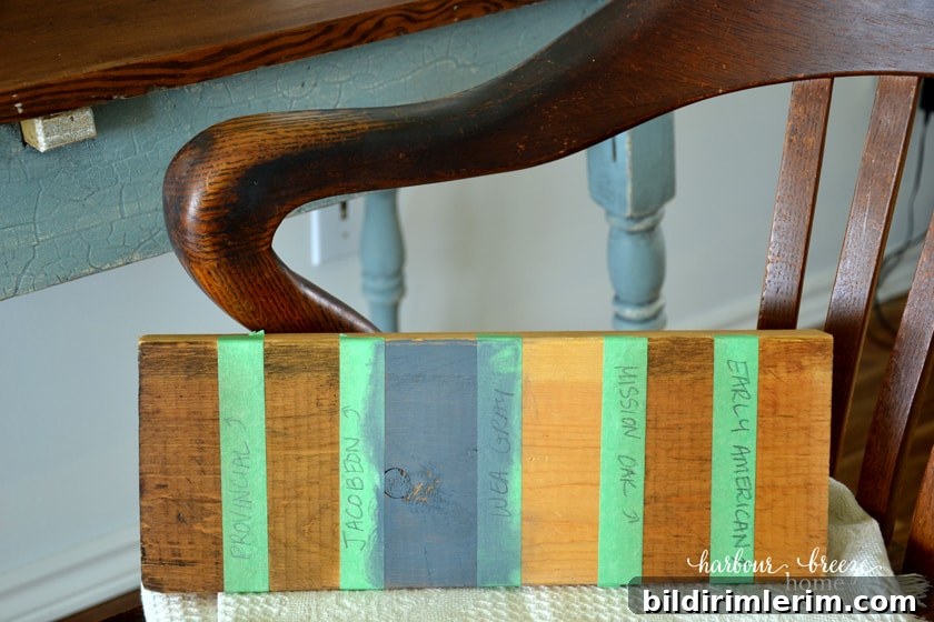How to Strip Paint from Wood | A Farmhouse Table Makeover