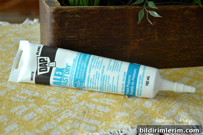 dap caulk tube