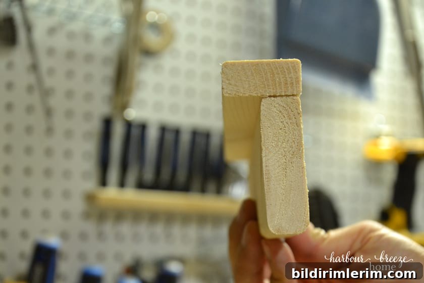 The molding pieces glued together before putting on the Ikea billy bookcase.