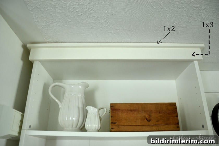 diy built ins from Ikea's bookcases