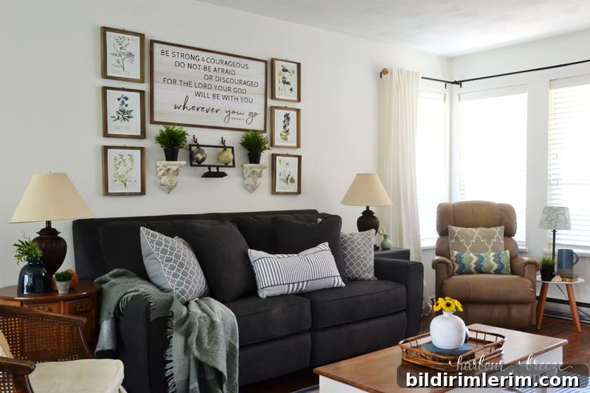 How to Buy a Couch Dark gray couch in living room