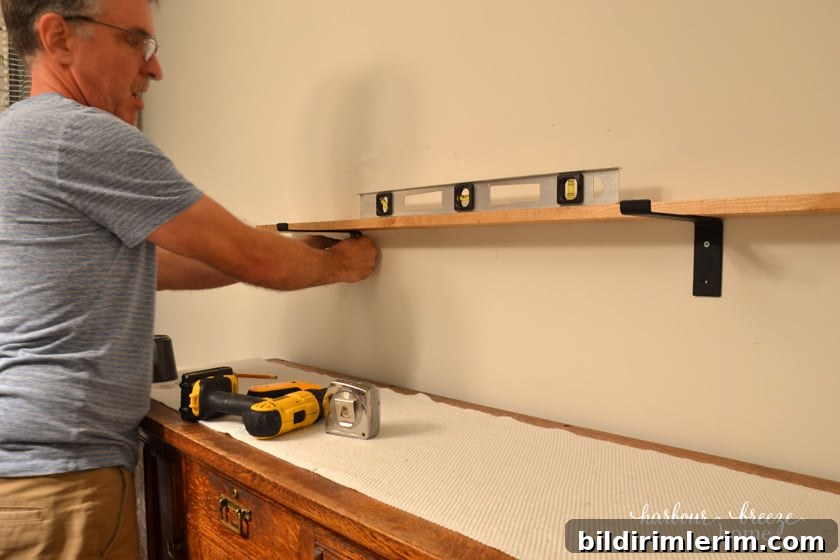 Marking placement for second bracket