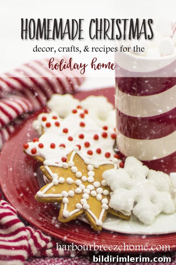 Homemade Christmas | A Blog series of articles featuring Christmas decor, crafts, & recipes for the holiday home. #christmas #christmasdecor #recipes
