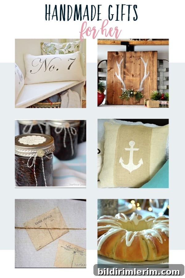 Unique Handmade Gift Ideas for Her: DIY and Personalized 2 HANDMADE GIFTS FOR CHRISTMAS FOR HER | These handmade gifts are perfect for the friend, sister, mom, neighbor, teacher, or any other special lady in your life. #gifts #giftideas #handmade #handmadegifts #christmas #christmasgifts