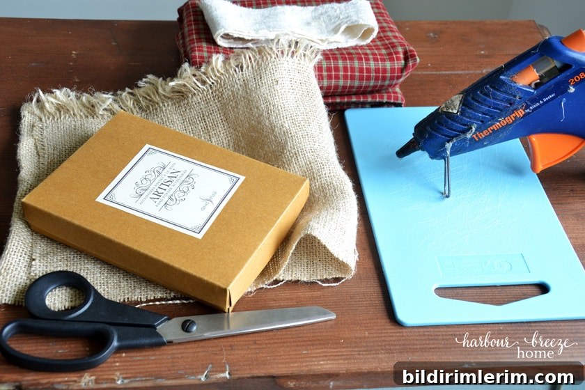 DIY Burlap Wrapped Christmas Gift Ideas 3 img 13053 2