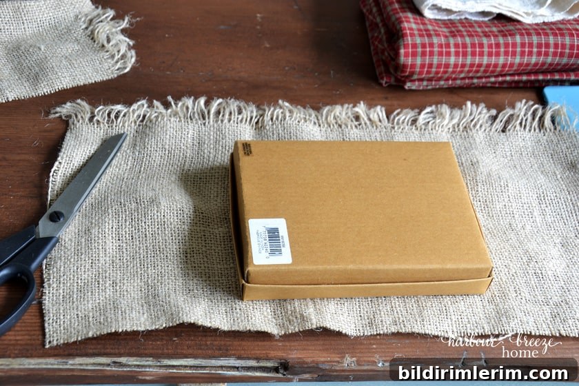 DIY Burlap Wrapped Christmas Gift Ideas 4 img 13053 3