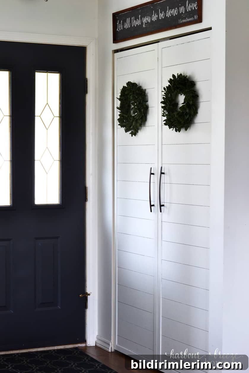 5 Ways to Add Farmhouse Charm to a Small Entryway Closet 7 img 13454 6