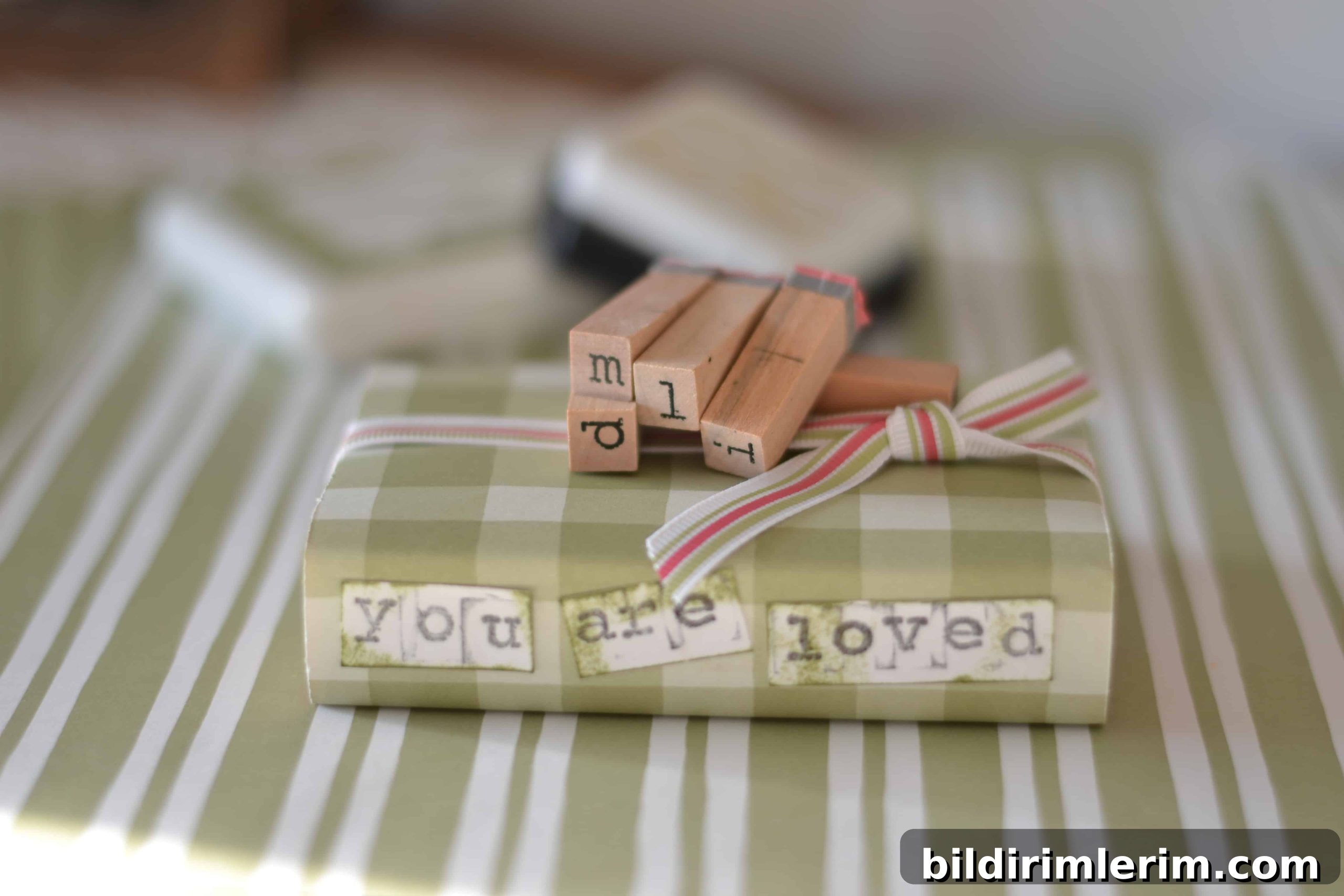 Paper Covered Books using scrapbooking supplies