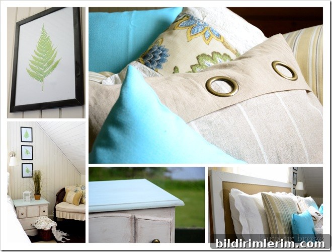 accessories styled for bedroom makeover