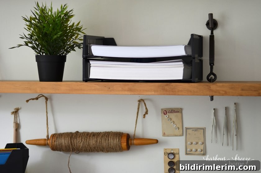 7 Clever Paper Storage Ideas to Declutter Your Home 4 A two teir horizontal traysystem with printer paper in one tray and cardstock in the other.