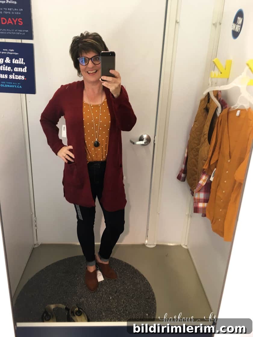 Fall outfit - jeans mustard tank and rose sweater