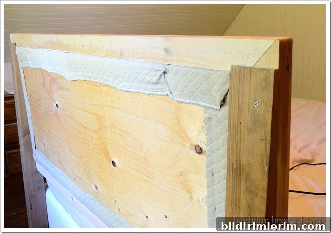 back of headboard