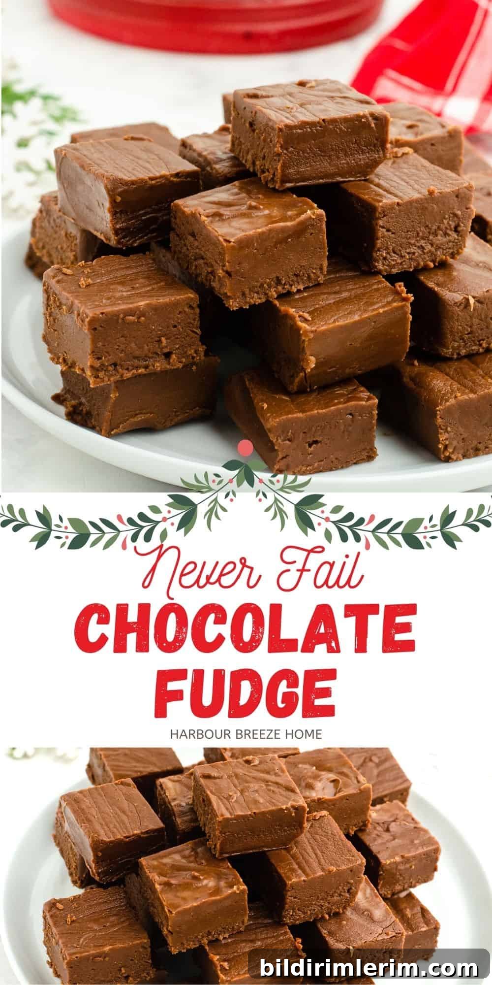 Foolproof Homemade Chocolate Fudge Recipe 2 Chocolate Fudge Recipe - Easy and No Fail!