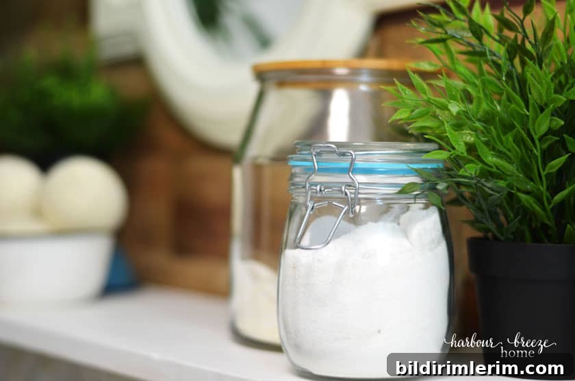 Small Laundry Room Makeover Ideas on a Tight Budget 13 Norwex Laundry Powder Soap in a Jar