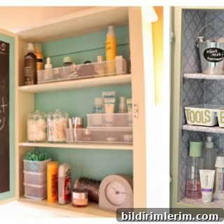 Medicine cabinet used for storing medications and toiletries