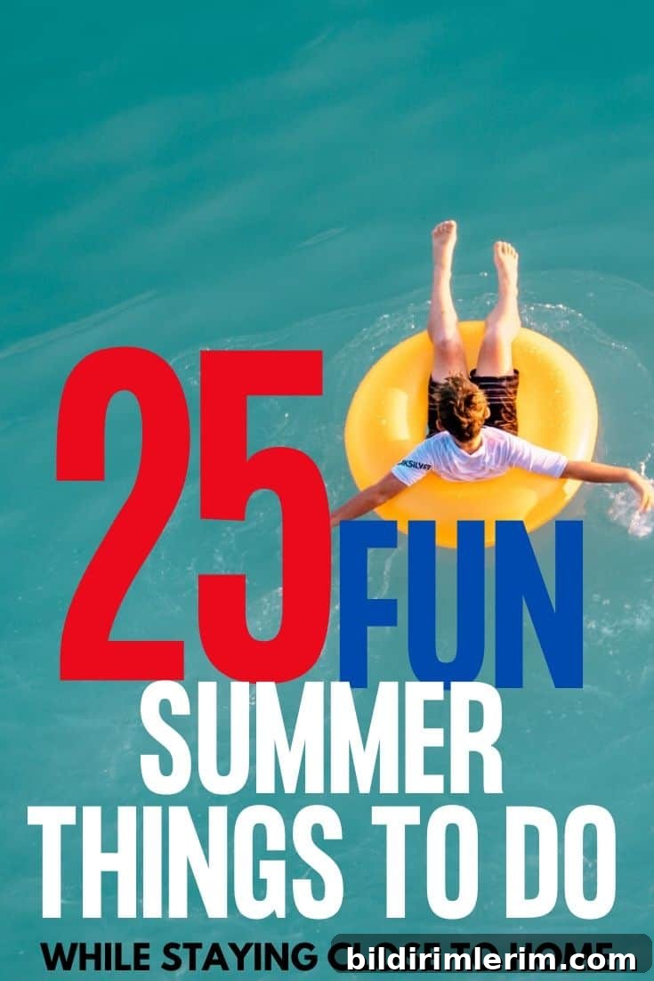 Summer staycation ideas