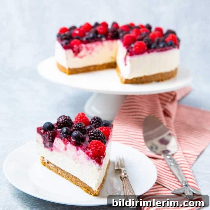 39 Berry Recipes to Make All Year 20 Fruits Of The Forest Cheesecake