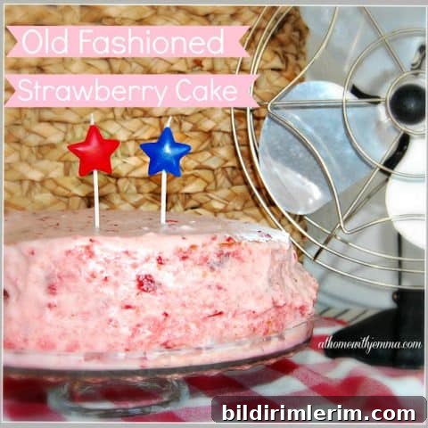 39 Berry Recipes to Make All Year 27 Old Fashioned Strawberry Cake