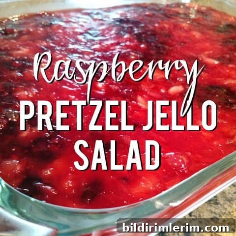 39 Berry Recipes to Make All Year 41 Raspberry Pretzel Jello Salad