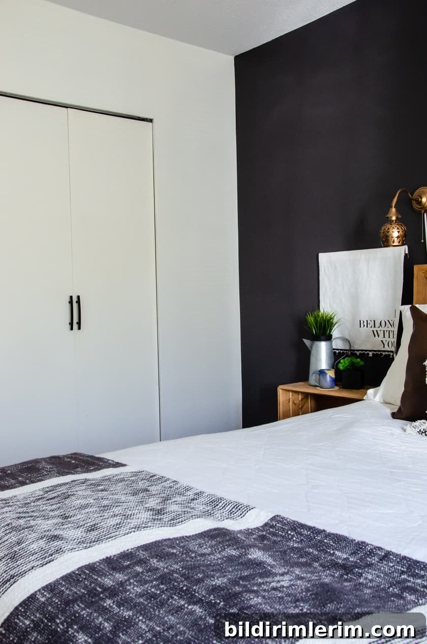 Modernize Your Bedroom with Sleek New Door Knobs 6 New modern pulls on bedroom bi-fold closet doors