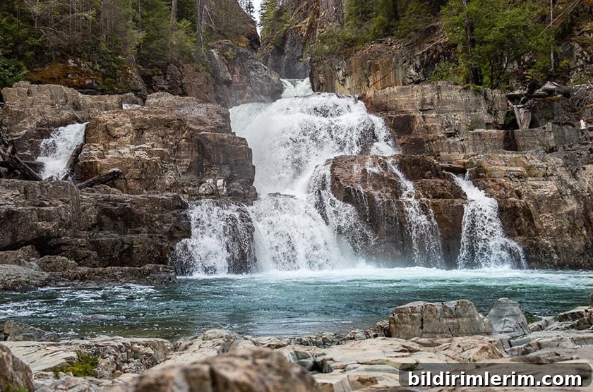 Myra Falls on Vancouver Island