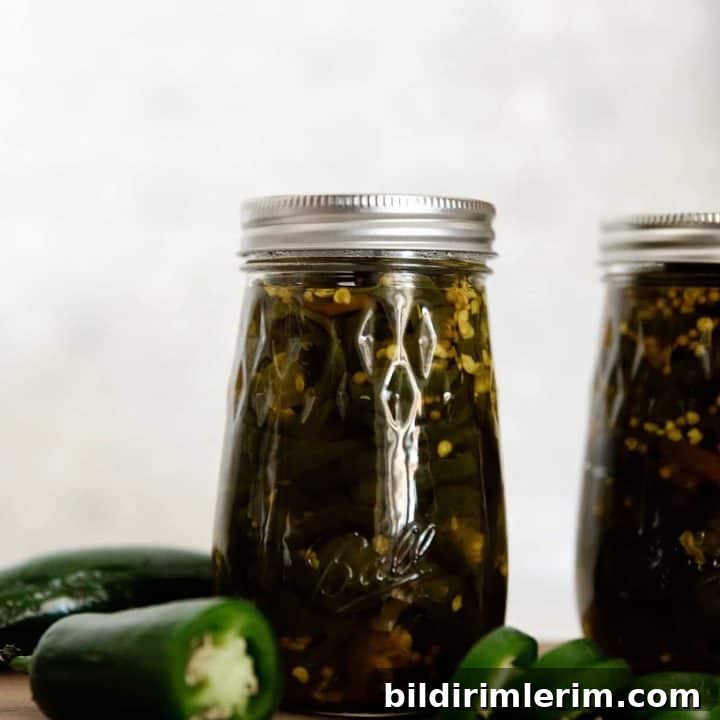 Pickled jalapenos (Cowboy Candy)