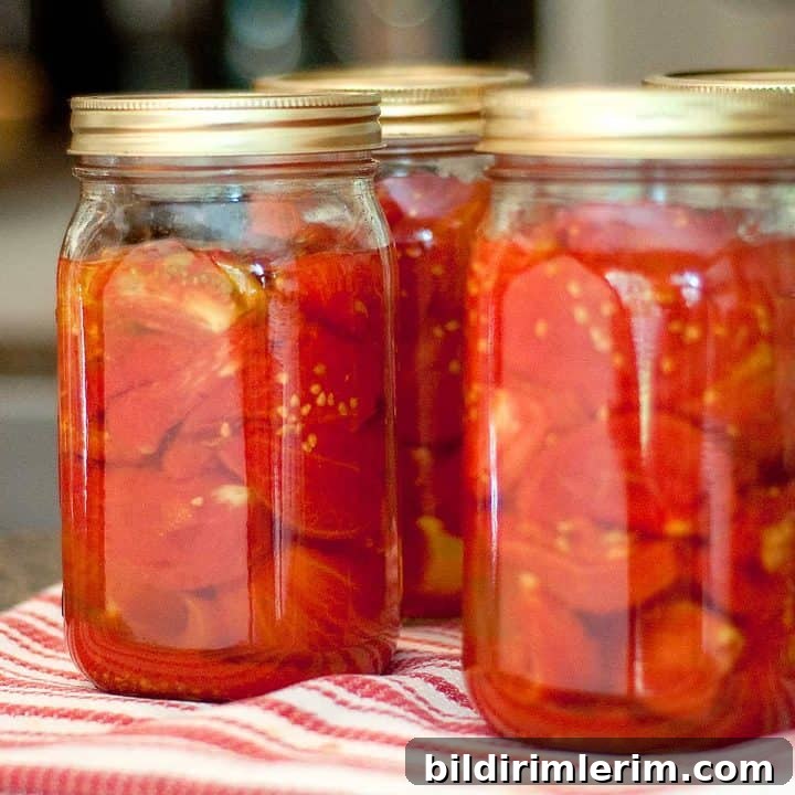 Home canned tomatoes