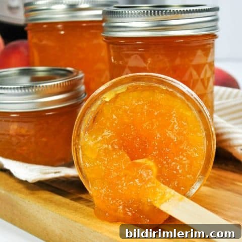 Peach jam