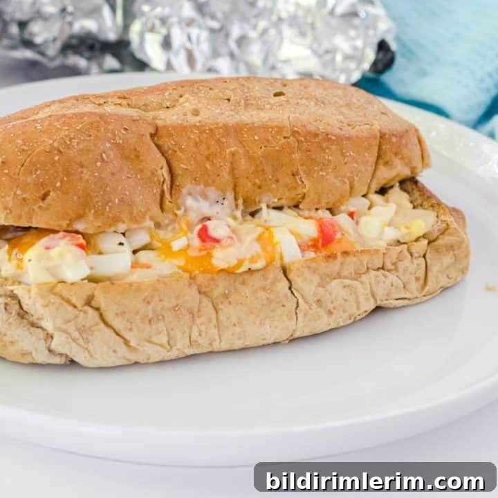 Grandma's Bunstead tuna melt in tinfoil