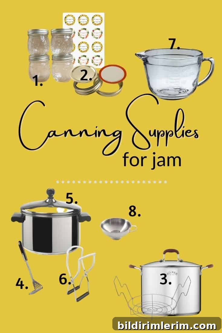 Canning Supplies You Need to Make Jam 2 Canning Jam: Supplies You'll Need and where to get them