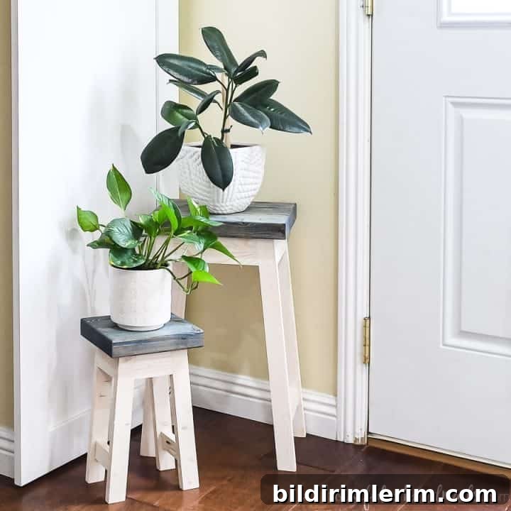 Nesting Plant Stands Build Plans