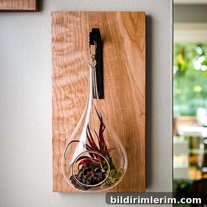 DIY Air Plant Holder for Your Wall