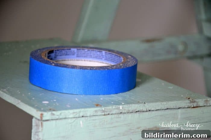 A roll of painters tape