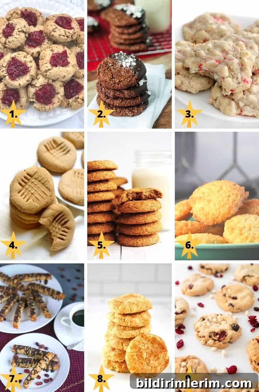 Pictures of gluten free & vegan Christmas cookies