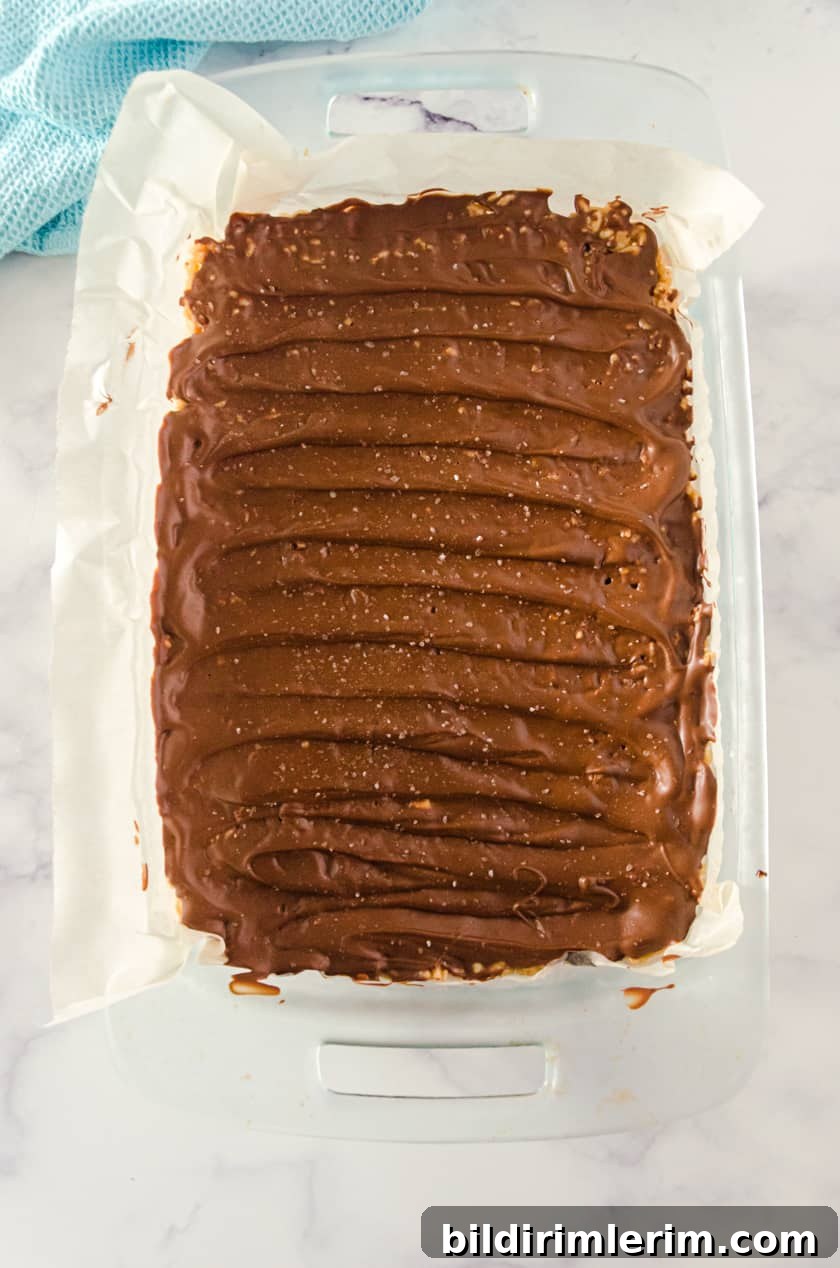 Classic Scotcheroos: Grandma's No-Bake Dessert Bar Recipe 3 Pan of no bake Scotcheroos