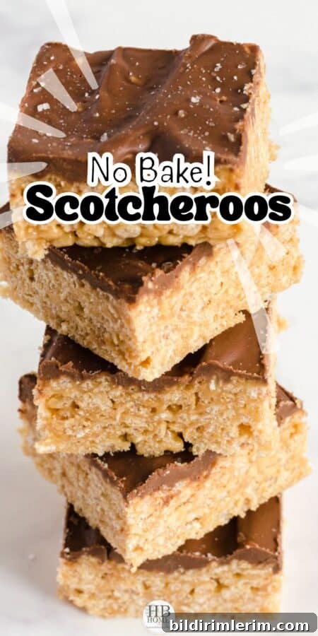 Classic Scotcheroos: Grandma's No-Bake Dessert Bar Recipe 4 Scotcheroos — a nostalgic no-bake treat with peanut butter, chocolate, and butterscotch