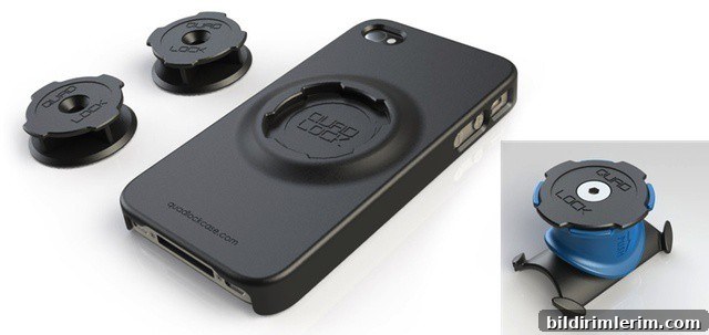 Mountain biking phone mount
