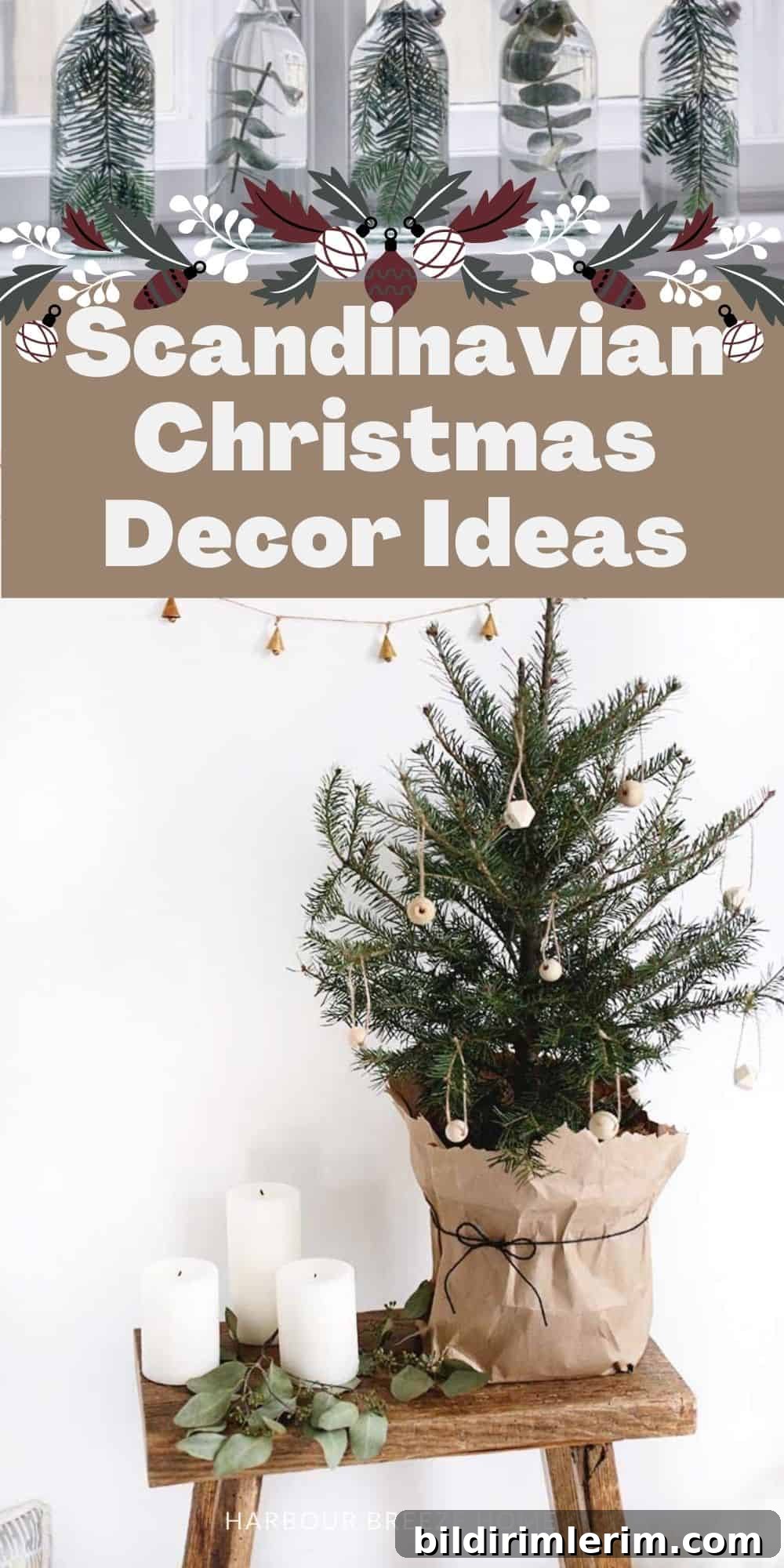 Hygge Scandinavian Christmas Decor Ideas that you can DIY 