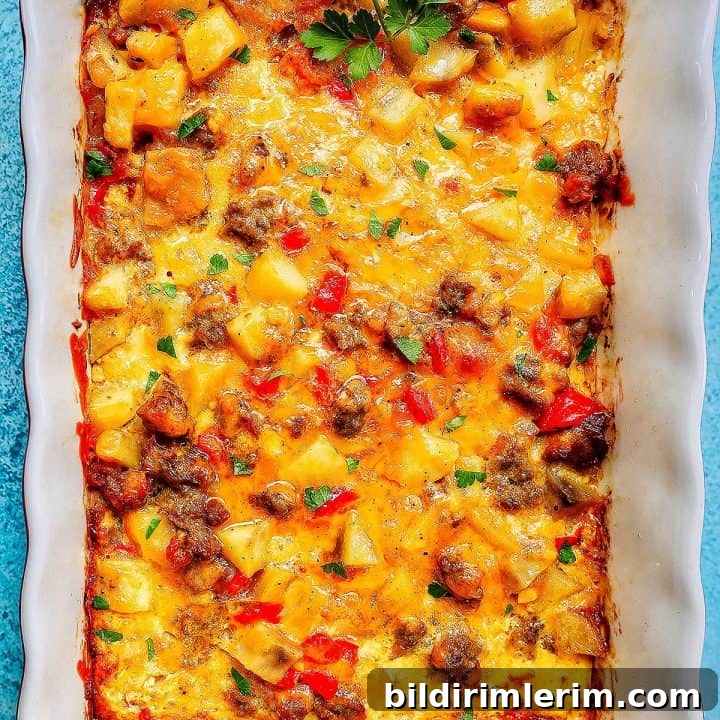 Overnight Breakfast Casserole