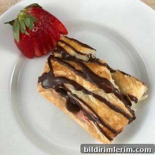Chocolate Strawberry Breakfast Braid