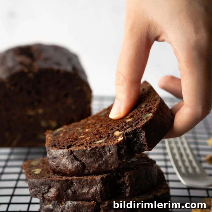 Chocolate Walnut Banana Bread