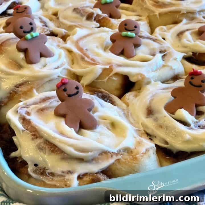 Gingerbread Cinnamon Rolls