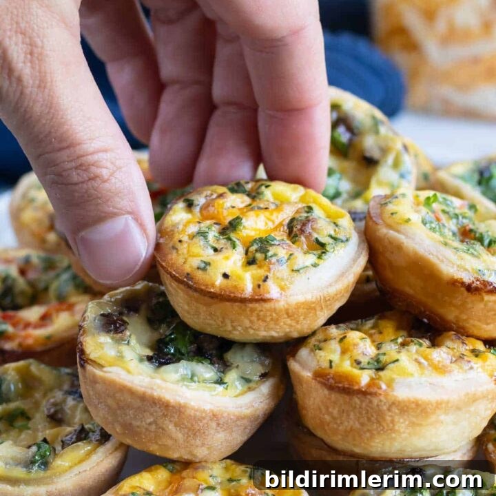 Mini quiches