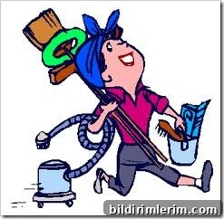 cleaning lady