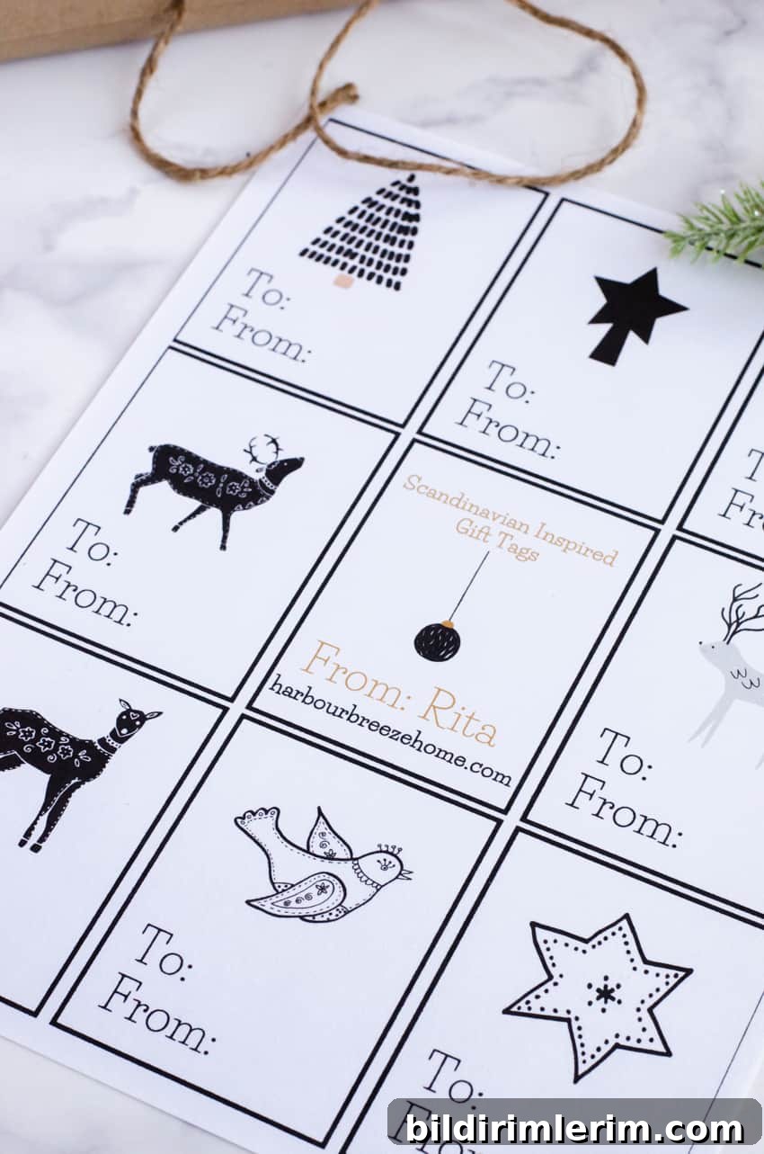 Free Printable Christmas Gift Tags 2 Free Printable Christmas tags