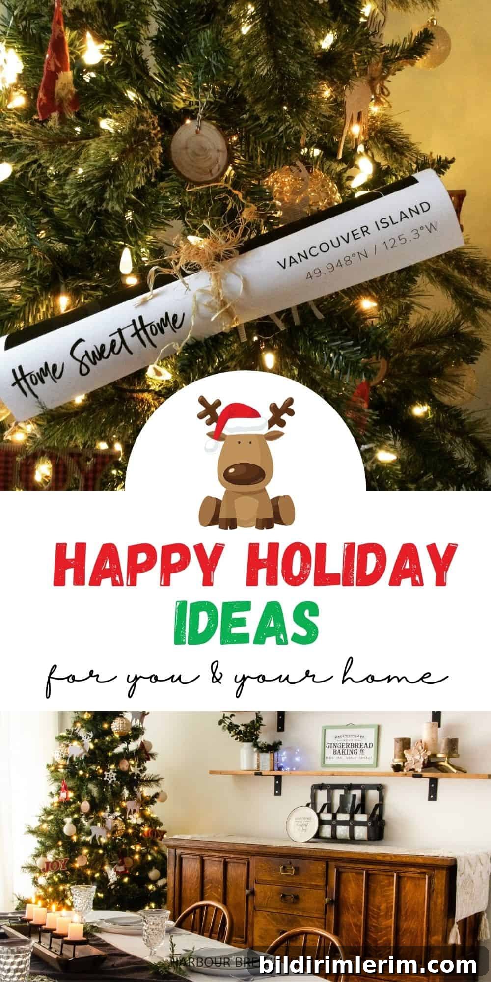 Cozy holiday scene