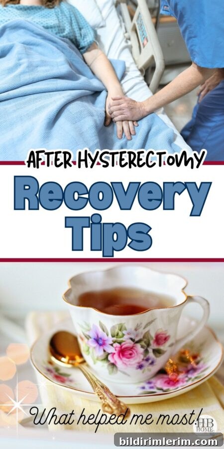 Woman resting during recovery