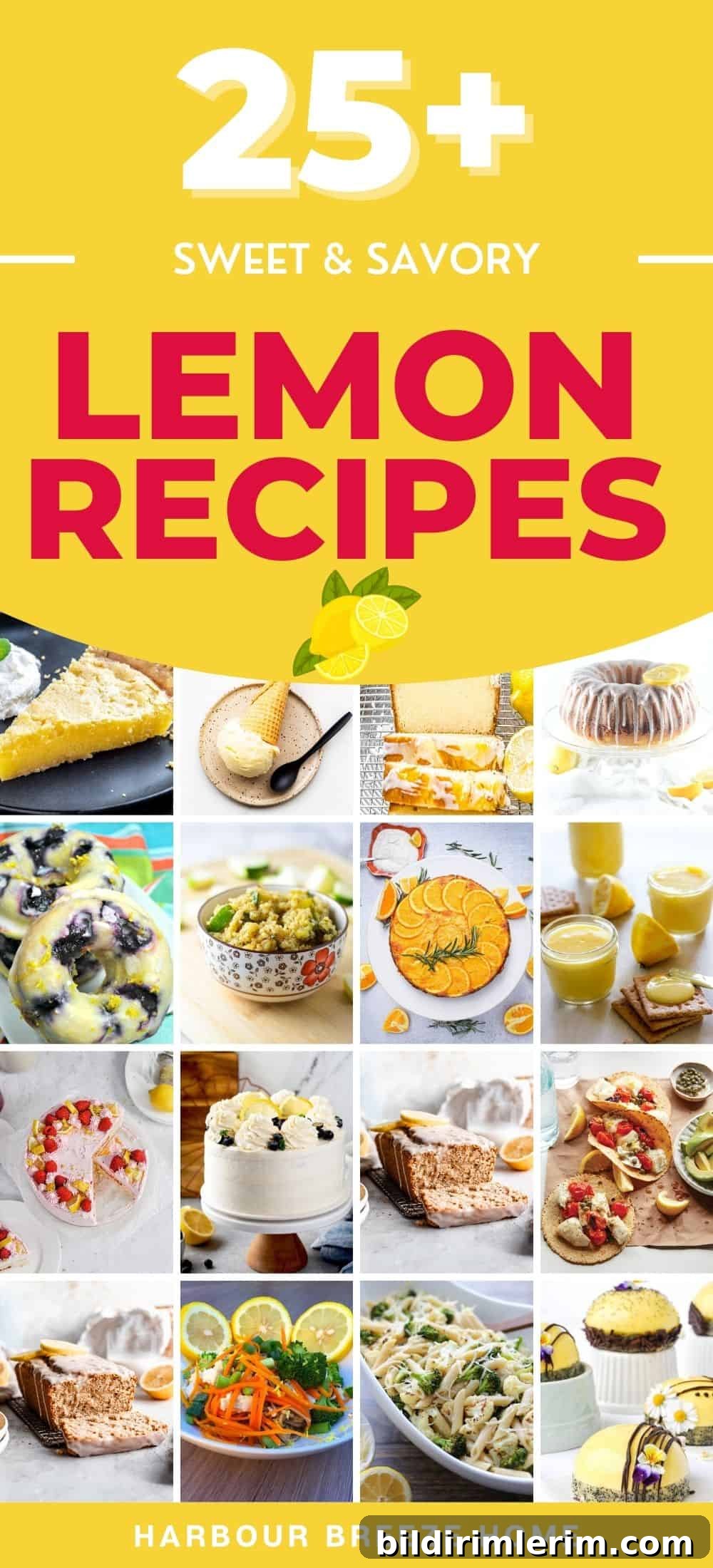 Sweet & Savory Lemon Recipe Ideas