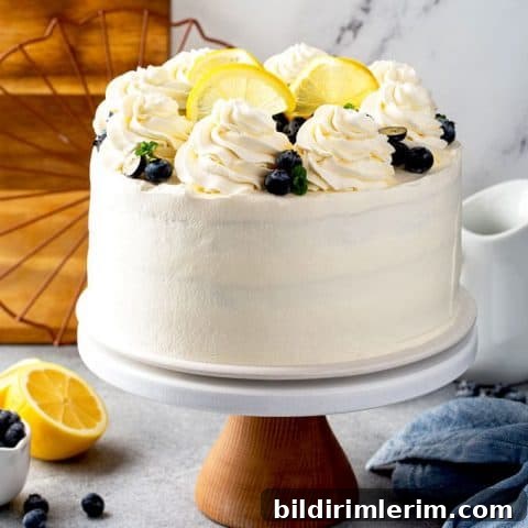 Image for Lemon Blueberry Cake
