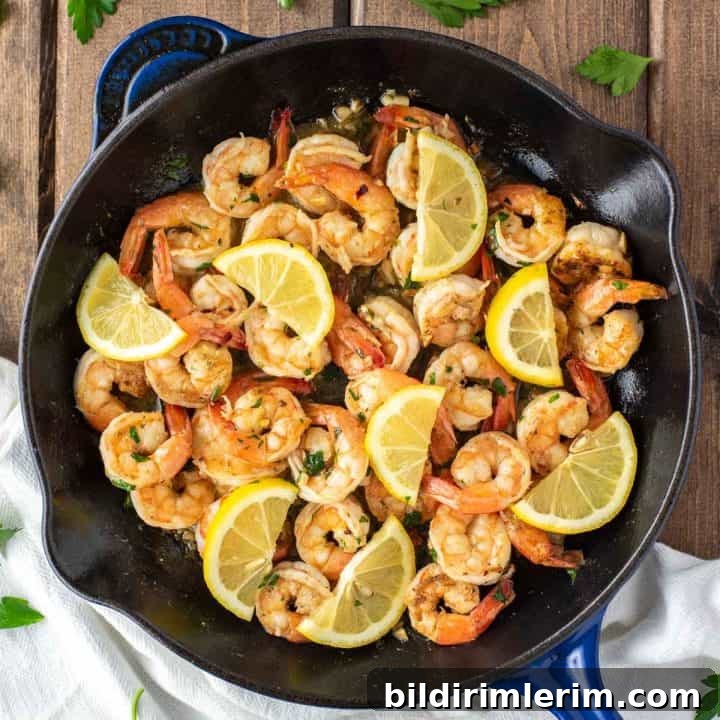 Image for Lemon Garlic Butter Shrimp Recipe